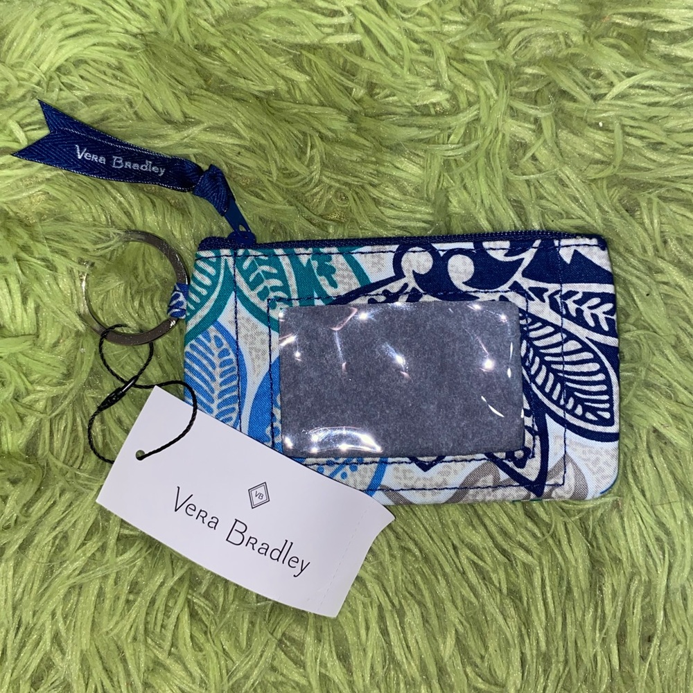 Vera Bradley NWT ZIP ID Case “Santiago”